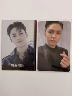 SEVENTEEN バーノン トレカ 2枚セット FACE THE SUN