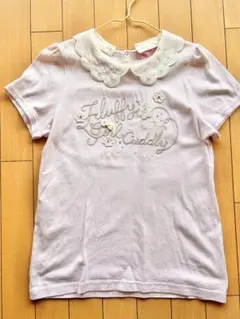 美品‼︎ 襟付き　メゾピアノジュニア　半袖カットソー　160cm