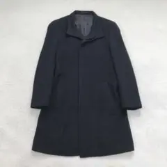 コムサイズム ロングコート メンズアウター シンプル ベーシック フォーマル 黒