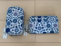 ANNA SUI 花柄ポーチと財布セット