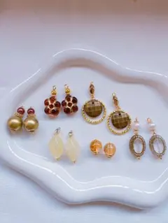 ハンドメイドピアス まとめ売り