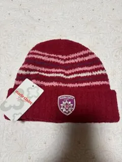 marie claireストライプ ニット帽