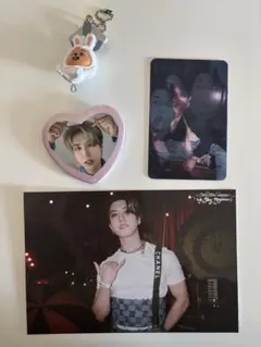 straykids スキズ　ハン　缶バッジ　ガチャ　セット