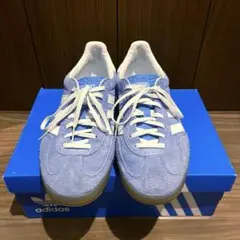 【未使用級✨】adidas アディダス ガゼルインドア 27cm ブルー 極美品 未使用級✨】adidas アディダス ガゼルインドア 27cm ブルー 極
