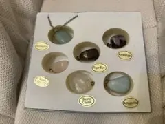 天然石 ネックレス？トップ 6種セット（アメジスト・タイガーアイ 他）