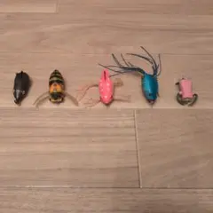 フロッグ 5個セット デプス・ディープフォレスト・テッケル・ダイワ