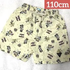 美品 futafutaフタフタ ミッキー ミニー 水着 110cm イエロー