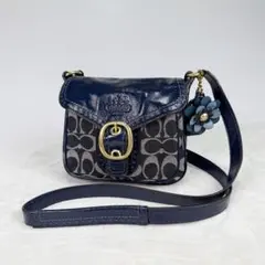 未使用級】COACH コーチ カゴバッグ ブルー系 2044-603 - メルカリ