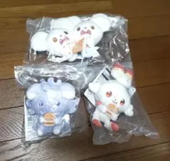 ポケモン　ポケピース　一番くじ　F賞　ヒバニー　ニャスパー　ワッカネズミ