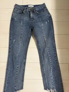 SELECT MOCAセレクトモカ ジーパンセンタープレス ダメージ S