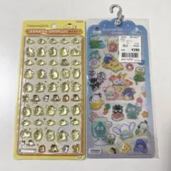 ポムポムプリン ボンボンドロップシール ミニ はぴだんぶい ドロップジェリー