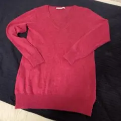 IÉNA カシミヤ100% ピンク Vネック ニットセーター 長袖