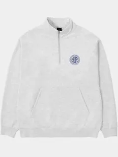HUF グレー ハーフジップ XL