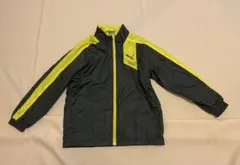PUMA スポーツジャケット 130 黒/黄