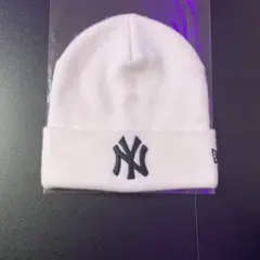 ニューエラ ニューヨーク・ヤンキース ビーニー ホワイト Y2K