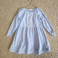 H&M　キッズ　ストライプ柄ワンピース　110 120