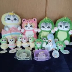 モフサンド　BIGぬいぐるみ4点＆マスコットぬいぐるみ9点＆ミニポーチ２点セット