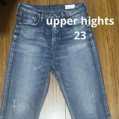 upper hights size23 ハイライズデニム