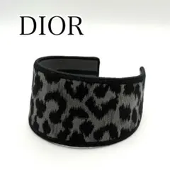 新品・未使用　DIOR ディオール カチューシャ ヘアバンド レオパードのサムネイル