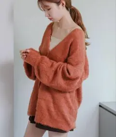 【美品】kastane ニットカーディガン