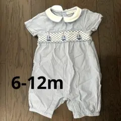 【美品】jojomamanbebe ジョジョママンべべ　半袖でロンパース