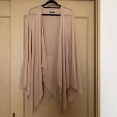 EMODA ベージュ カーディガン ポンチョ　ストール