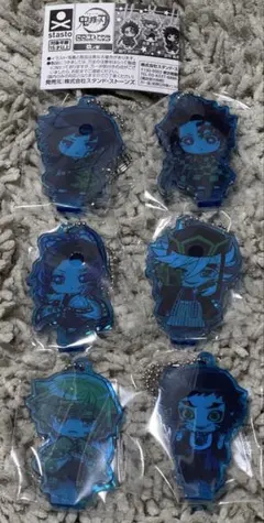 鬼滅の刃 ここみえアクリルフィギュア 玖ノ型　６点セット