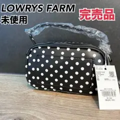 ローリーズファーム　キルティング　バッグ　ポーチ　チャーム　ブラック　3点セット ローリーズファーム キルティング バッグ ポーチ チャーム