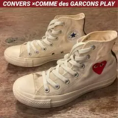 コンバース チャックテイラー ×コムデギャルソン PLAY スニーカー 23cm