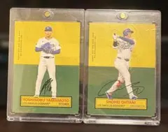 大谷翔平&山本由伸　topps archives 2025 Stand-Ups