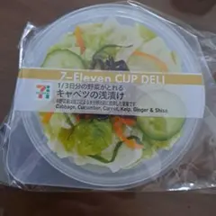 【D賞】 セブンイレブンハッピーくじ カップデリキャニスター キャベツの浅漬け