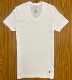 M*G様 ポロ ラルフローレン メンズ Vネック インナーTシャツ ホワイト (のサムネイル
