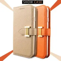 Reno11a ケース Reno 11a 手帳型 ベージュ 可愛い 人気 茶色のサムネイル
