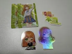 学マス 紫雲清夏 ステッカー カード