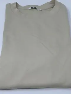 UNIQLO エアリズムコットンオーバーサイズTシャツ/5分袖 XL