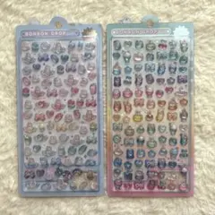 ボンボンドロップシール　ミニ　めろめろ　なないろ　ボンボンドロップミニ