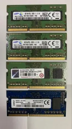DDR3 メモリ4GB 3枚セット - メルカリ