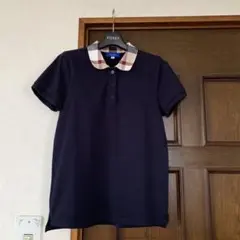 ブルーレーベルクレストブリッジ ネイビー ポロシャツ Tシャツ チェックのサムネイル