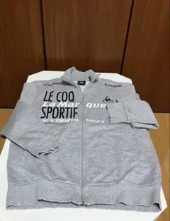 綺麗！ルコック【LE COQ SPORTIF】 グレー ジャケット (Mサイズ)