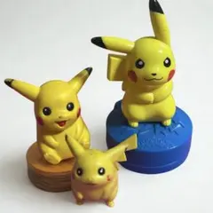 激レア 平成レトロ ピカチュウ フィギュア 3点セット ハッピーセット 他