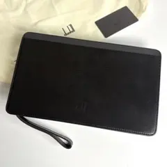 Dunhill ダンヒル クラッチバッグ セカンドバッグ ロゴ レザー