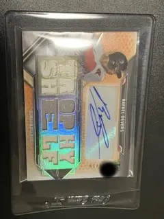 2021 Topps RAFAEL DEVERS Auto Relic /18