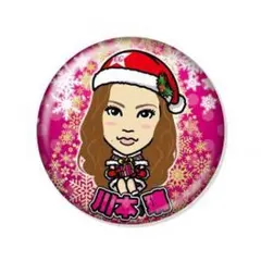 川本璃 E-girls 缶バッチ