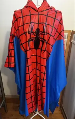 スパイダーマンとミニーマウス　レインポンチョセットのサムネイル