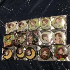 浦島坂田船　うらたぬき　缶バッチ　15個　セット