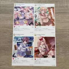 カッコウの許嫁 19巻 特典 ポストカード 全4種コンプリートセット