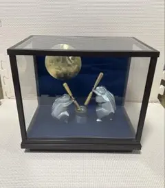1144 餅つきうさぎ 月ウサギ 置物 - メルカリ