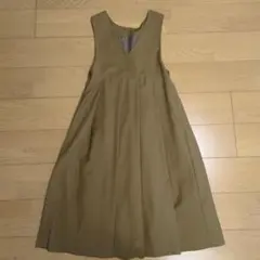 KBF ノースリーブワンピース　ブラウン