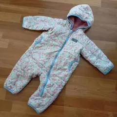 PICNIC フラワープリント ベビーアウター リバーシブル スキーウェア