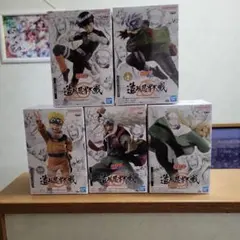 NARUTO 造形忍界対戦 5種コンプセット